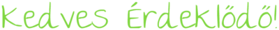 kedves-Érdeklődő